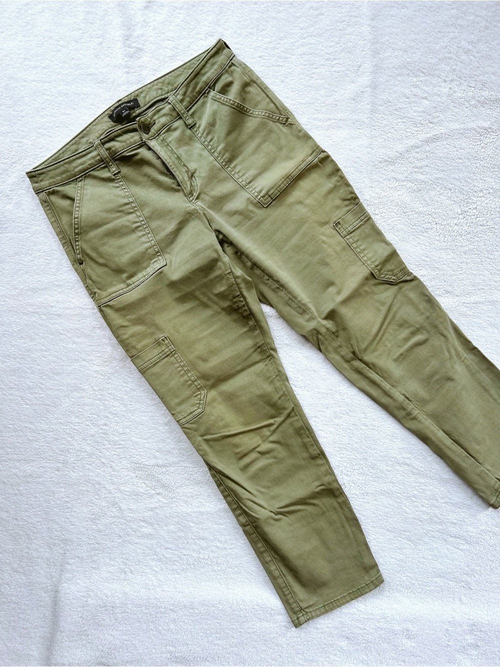 banana republic skinny ankle cargo pants
